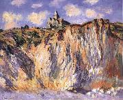 Claude Monet The Church at Varengeville,Morning Effect painting